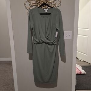 Nine West Sage Green Dress